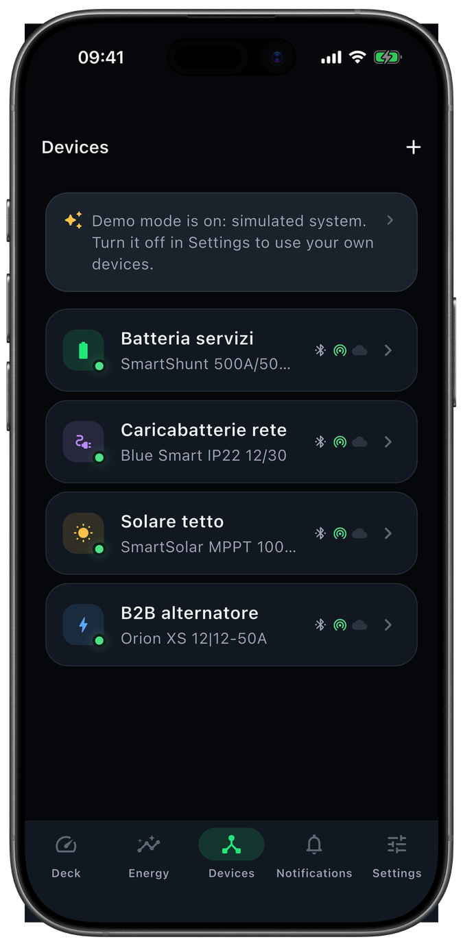 Deeck iPhone: Notifications