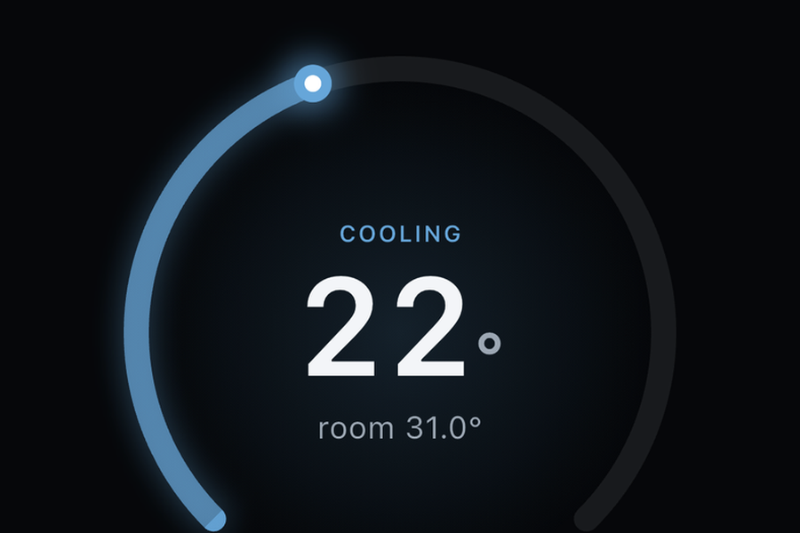 EZA air conditioners — Deeck on iPhone